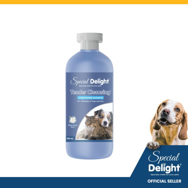 Special Delight Tender Cleansing Conditioning Shampoo For Cats And Dogs 500 Ml