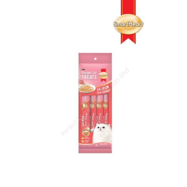 SmartHeart Cat Creamy Treats Salmon 60g