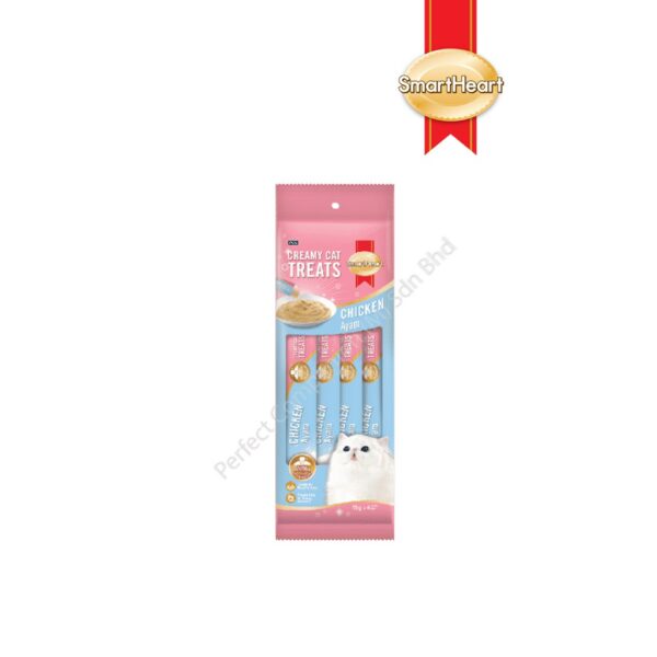 SmartHeart Cat Creamy Treats Chicken 60g