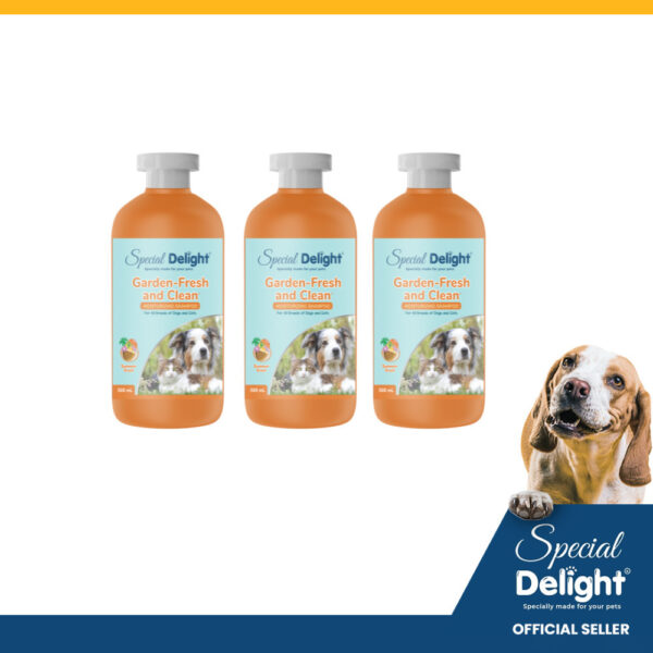 SET OF 3’S Special Delight Garden Fresh And Clean Moisturizing Shampoo 500 ML