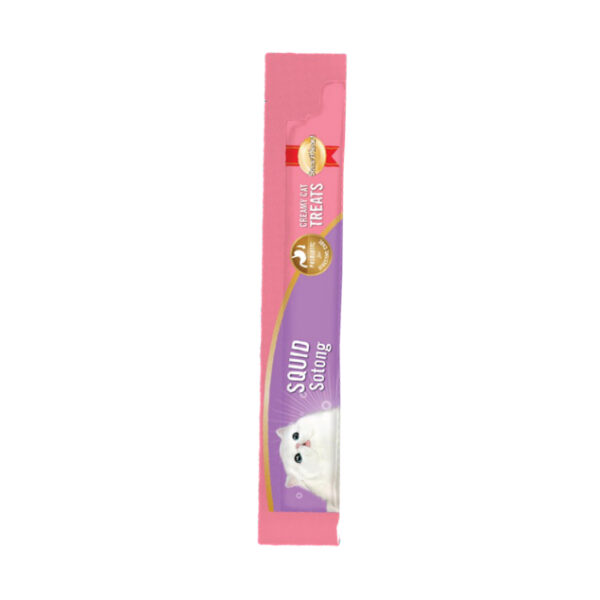 1 Pc SmartHeart Cat Creamy Treats Squid 60g