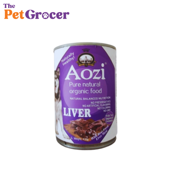 AOZI Can for Dog – Liver 430g