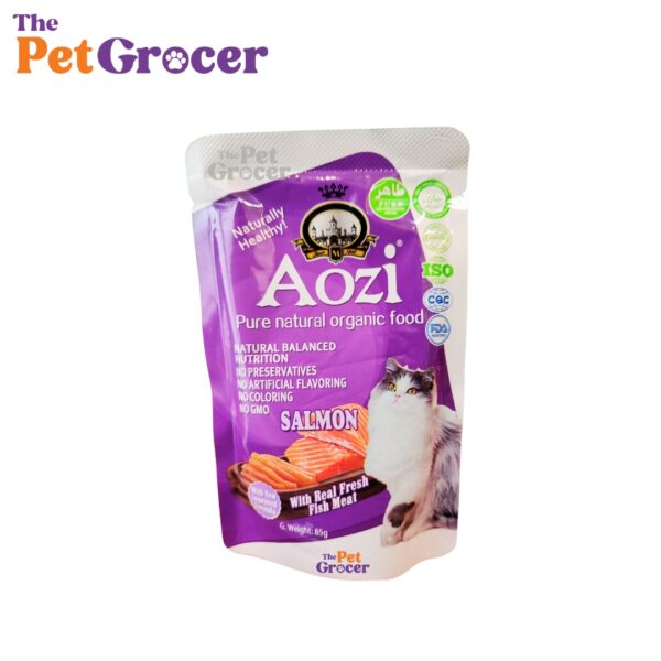 AOZI Cat Wet Food – Salmon 85g