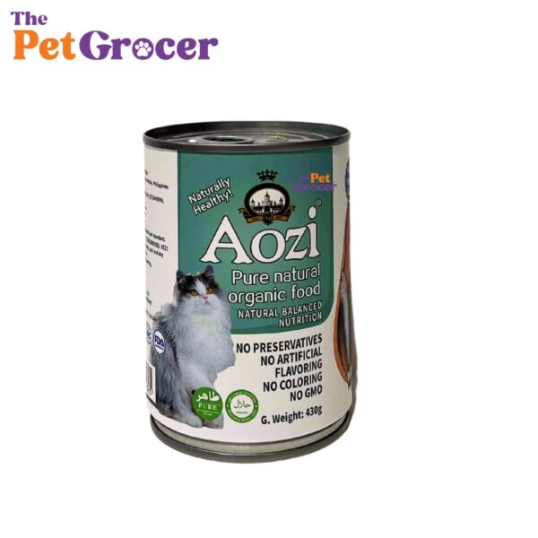 AOZI Can for Cat – Sardine and Tuna 430g