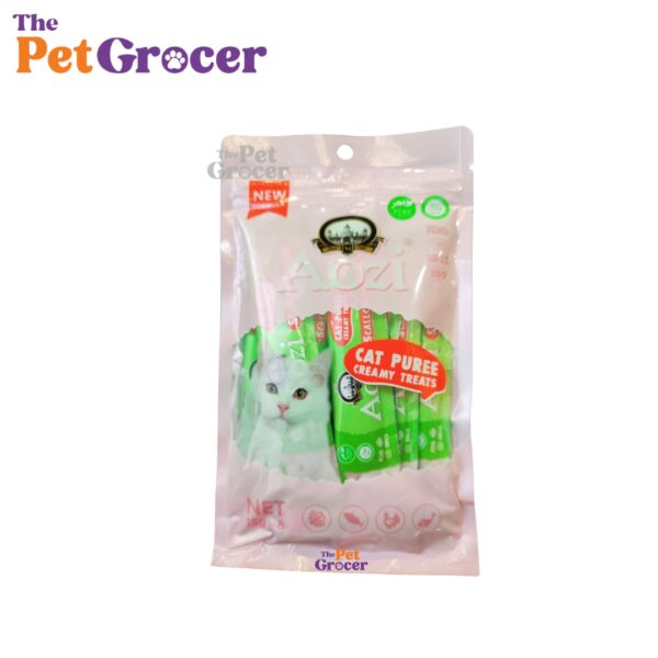 AOZI Cat Puree Creamy Treats 15g - Scallop Flavor