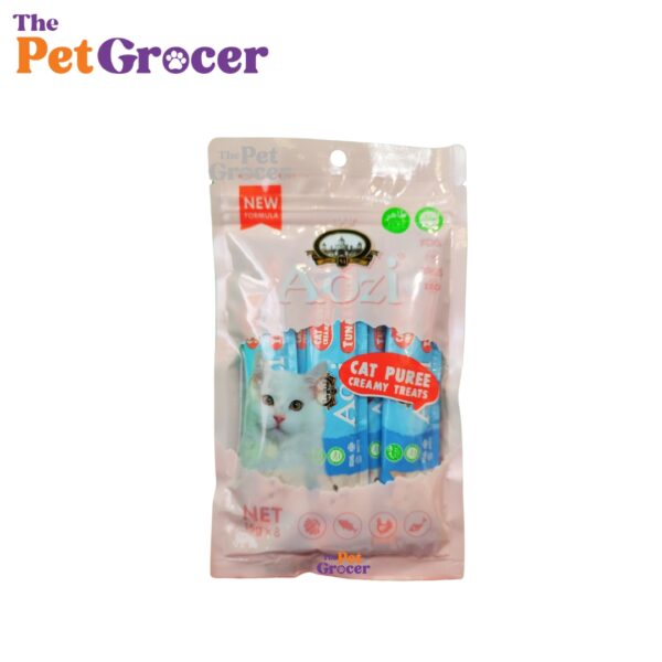 AOZI Cat Puree Creamy Treats 15g - Tuna & Chicken Flavor
