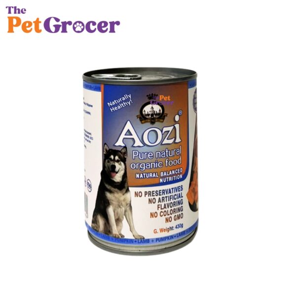 AOZI Can for Dog - Lamb & Pumpkin NEW 430g