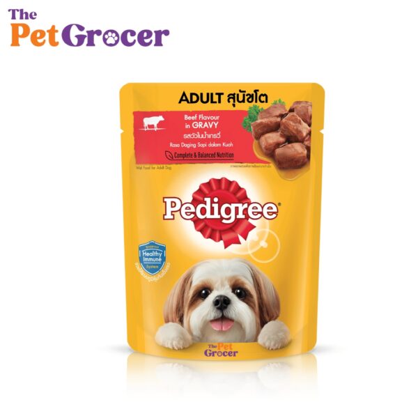 Pedigree Pouch Beef 80g