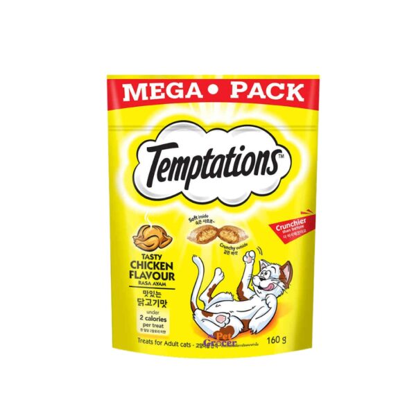 Temptations Tasty Chicken 160g