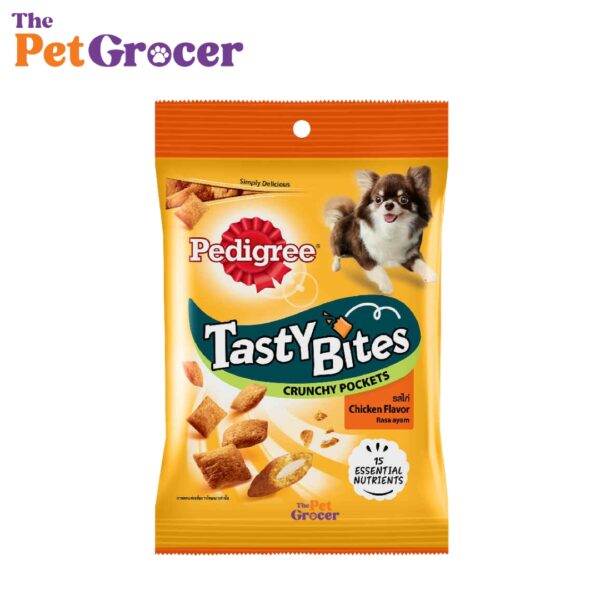 Pedigree Tasty Bites Pockets Chicken 60g