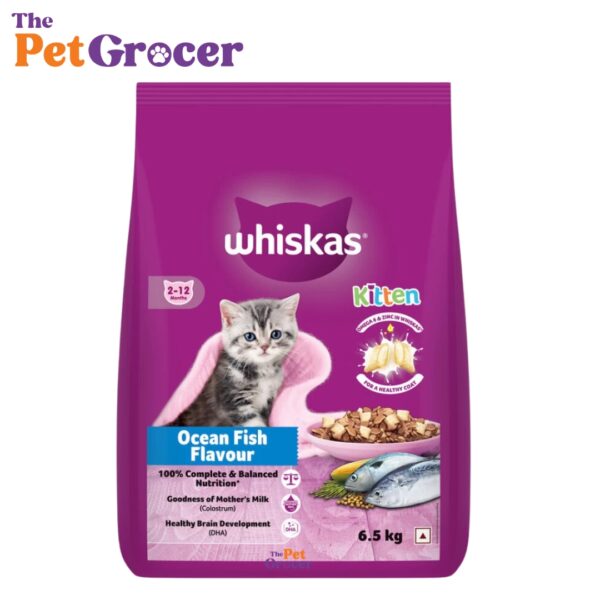 Whiskas Dry Kitten Ocean Fish 6.5Kg