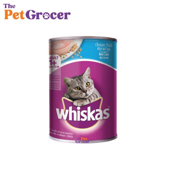 Whiskas Can Adult Ocean Fish 400g