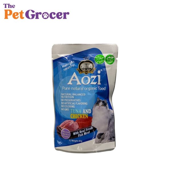 AOZI Cat Wet Food – Tuna & Chicken 85g